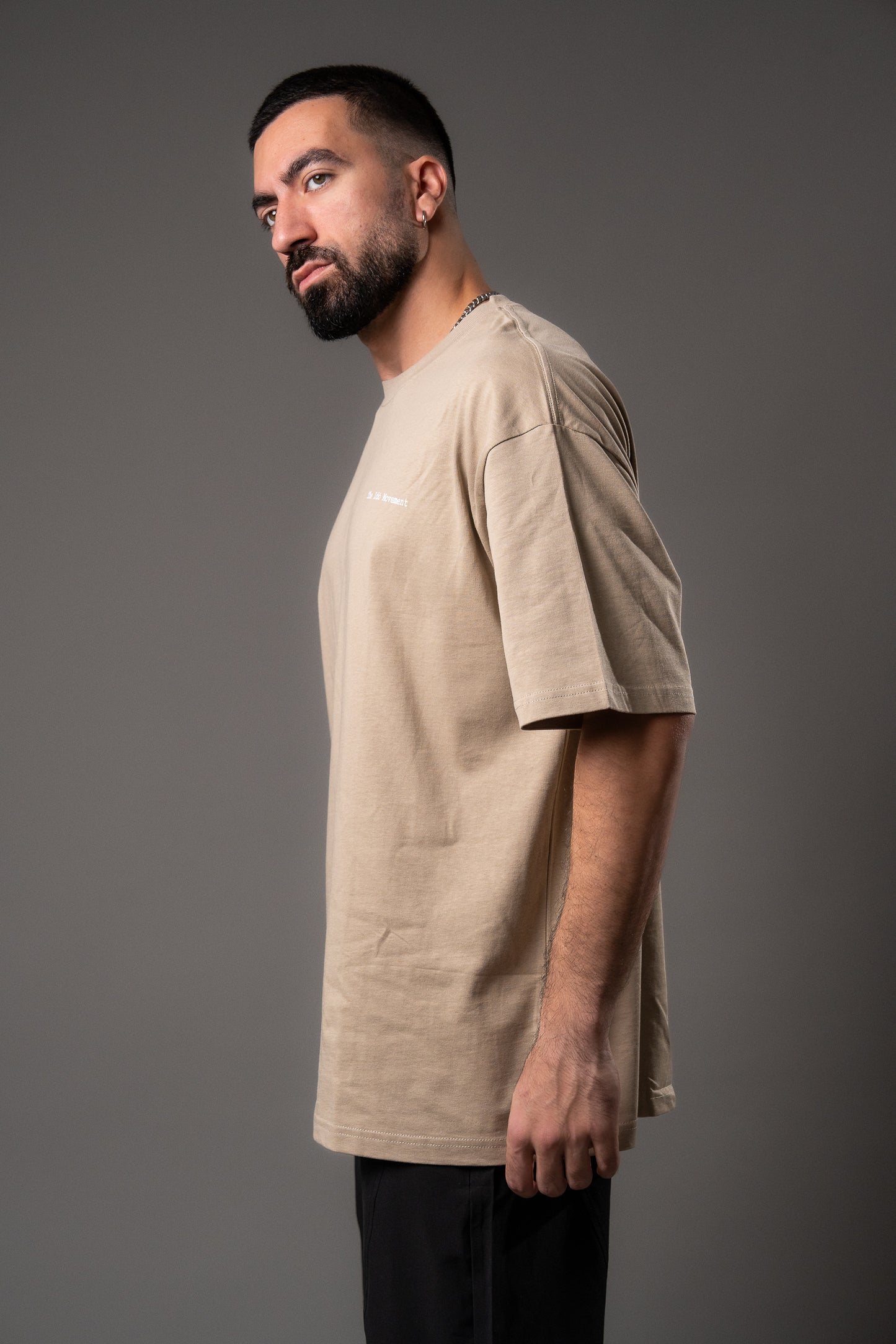 Alex Retro O-Neck Tee | Oversized Cotton Graphic T-Shirt | Inspirational Statement Shirt | Breathable Unisex Streetwear