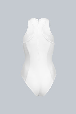Kristina Emerald & White Leotard / Swimsuit