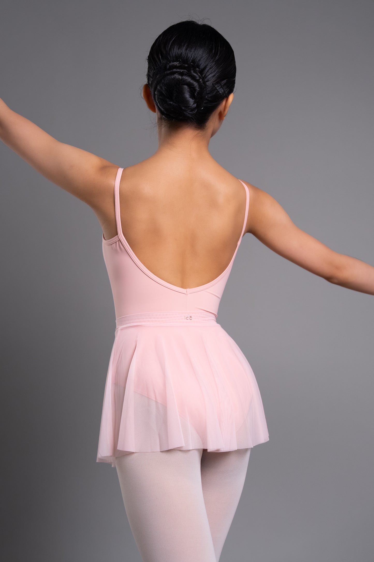 Girls Ballet Pink Mesh Skirt | Kids Ballet Dance Skirt