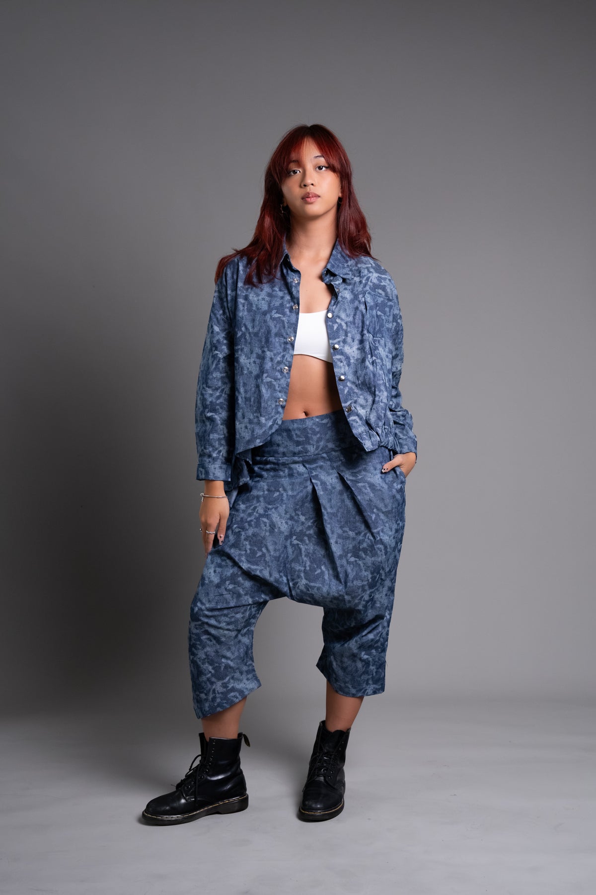 Kaia Cotton Denim UNISEX Co-ord Set