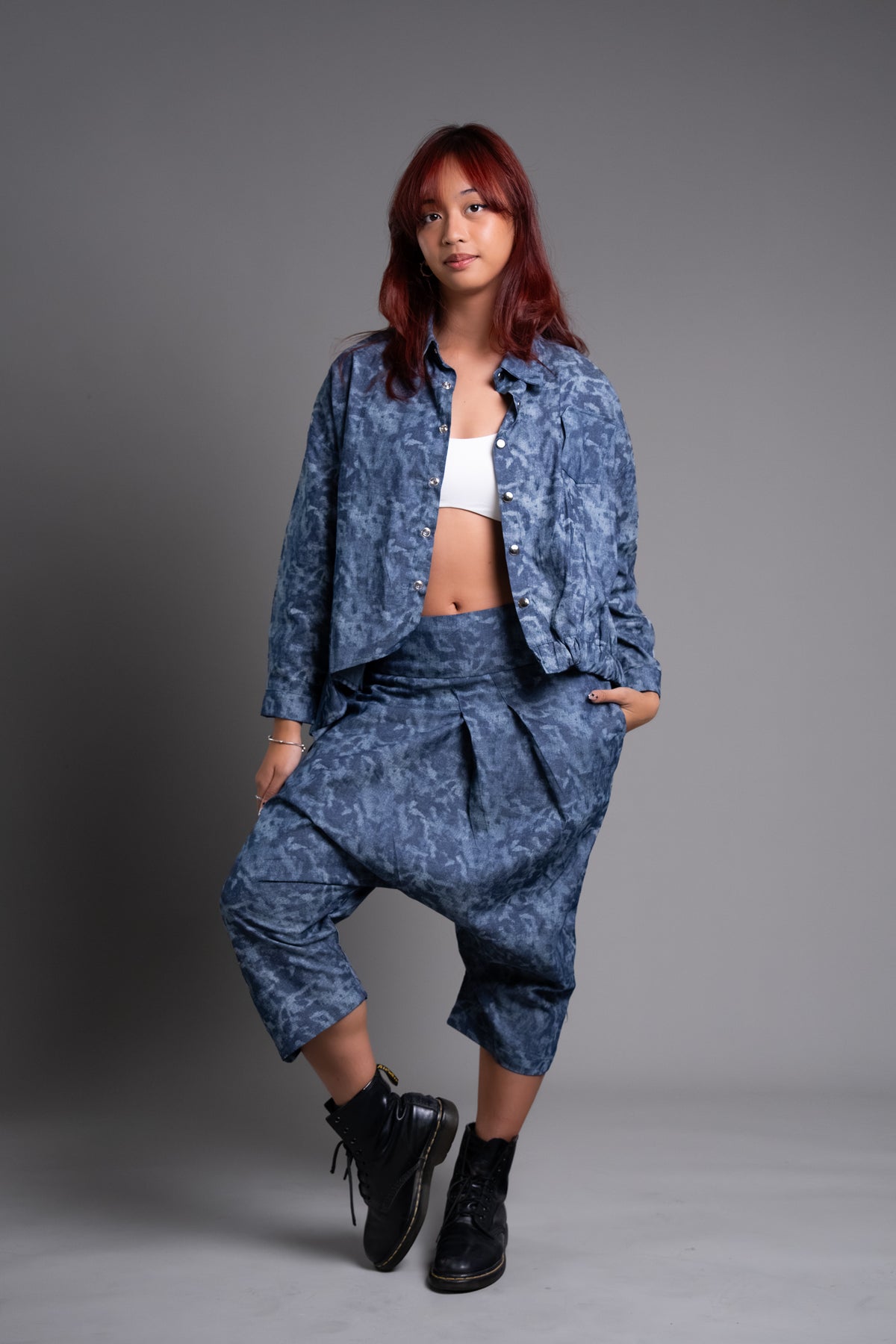 Kaia Cotton Denim UNISEX Co-ord Set