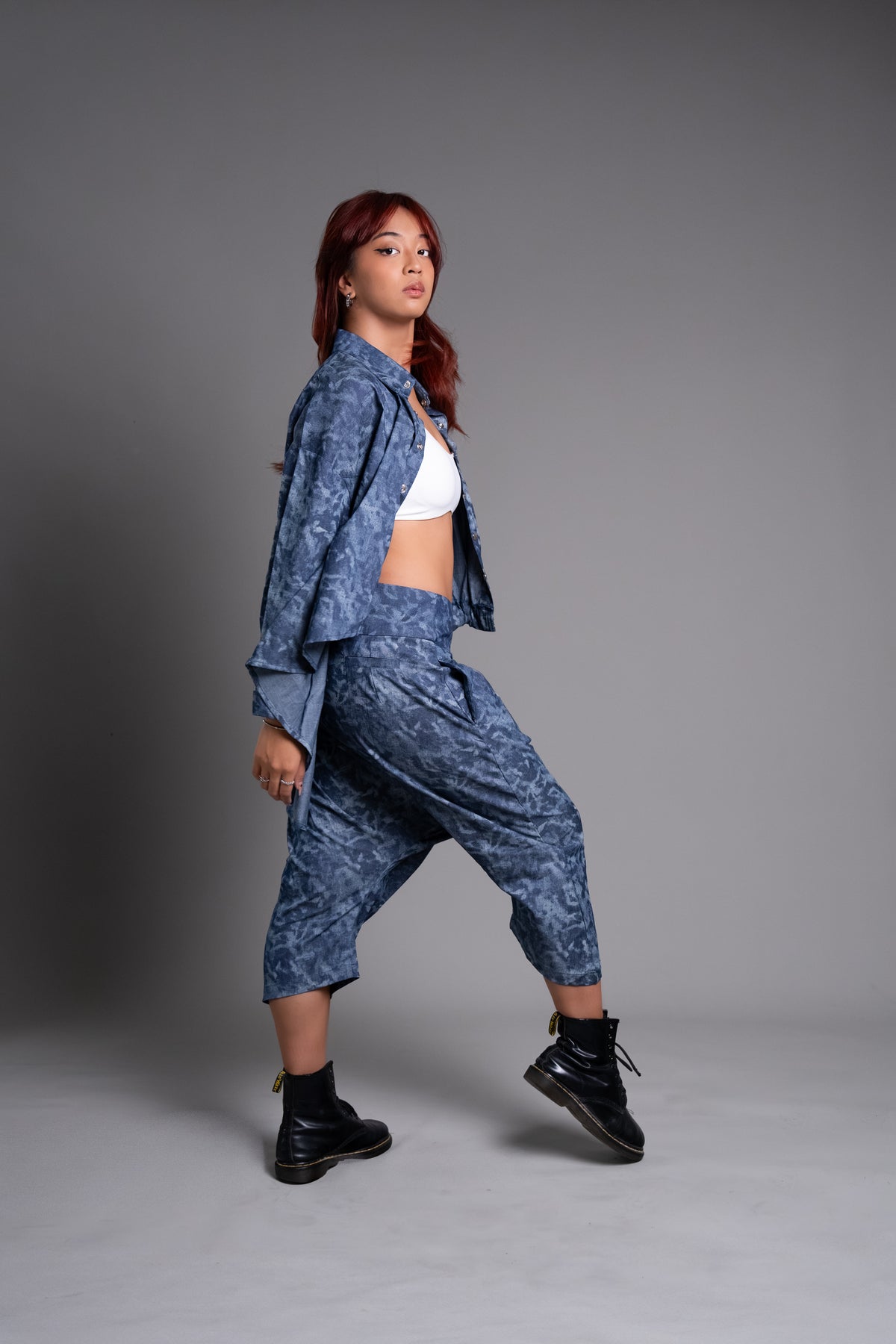 Kaia Cotton Denim UNISEX Co-ord Set