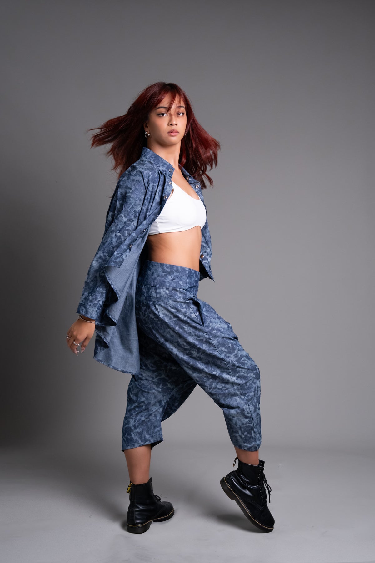 Kaia Cotton Denim UNISEX Co-ord Set