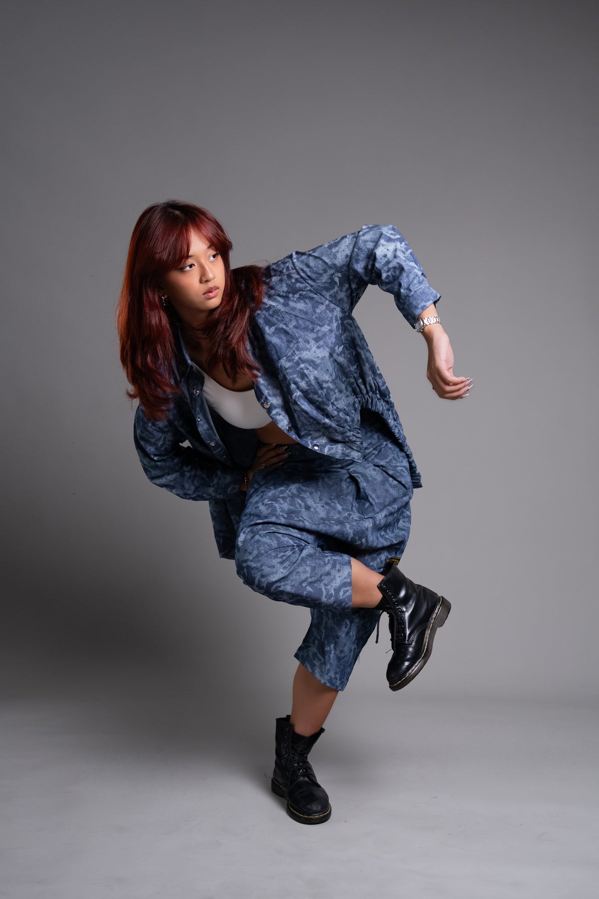 Kaia Cotton Denim UNISEX Co-ord Set