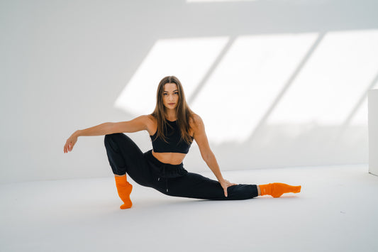 Sustainable Training Pants | Mostafa Unisex Black Track Pants | Recycled 4-Way Stretch Activewear UAE