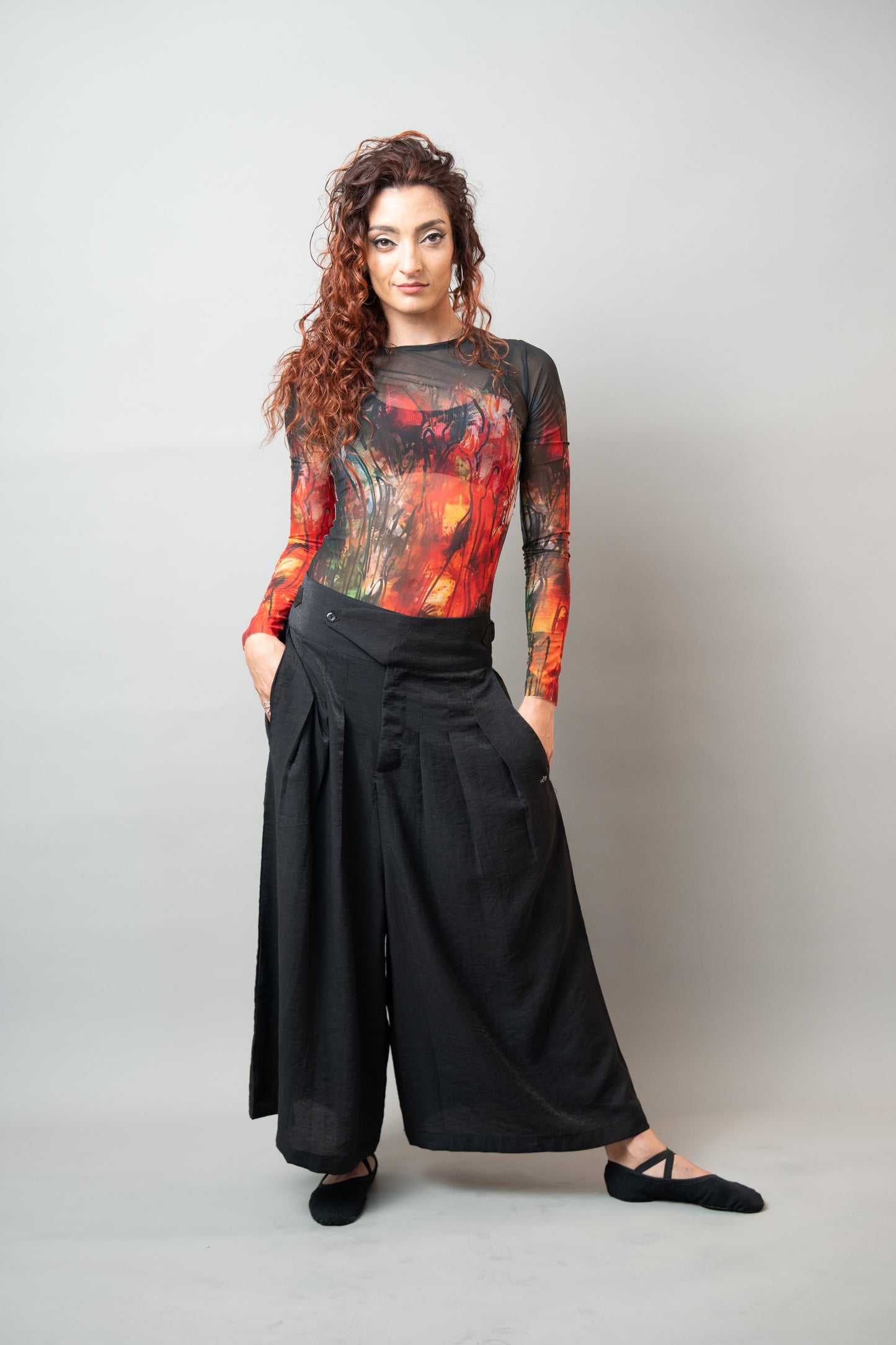 Nia Fierce Bodysuit – Bold, Sheer, Unapologetic