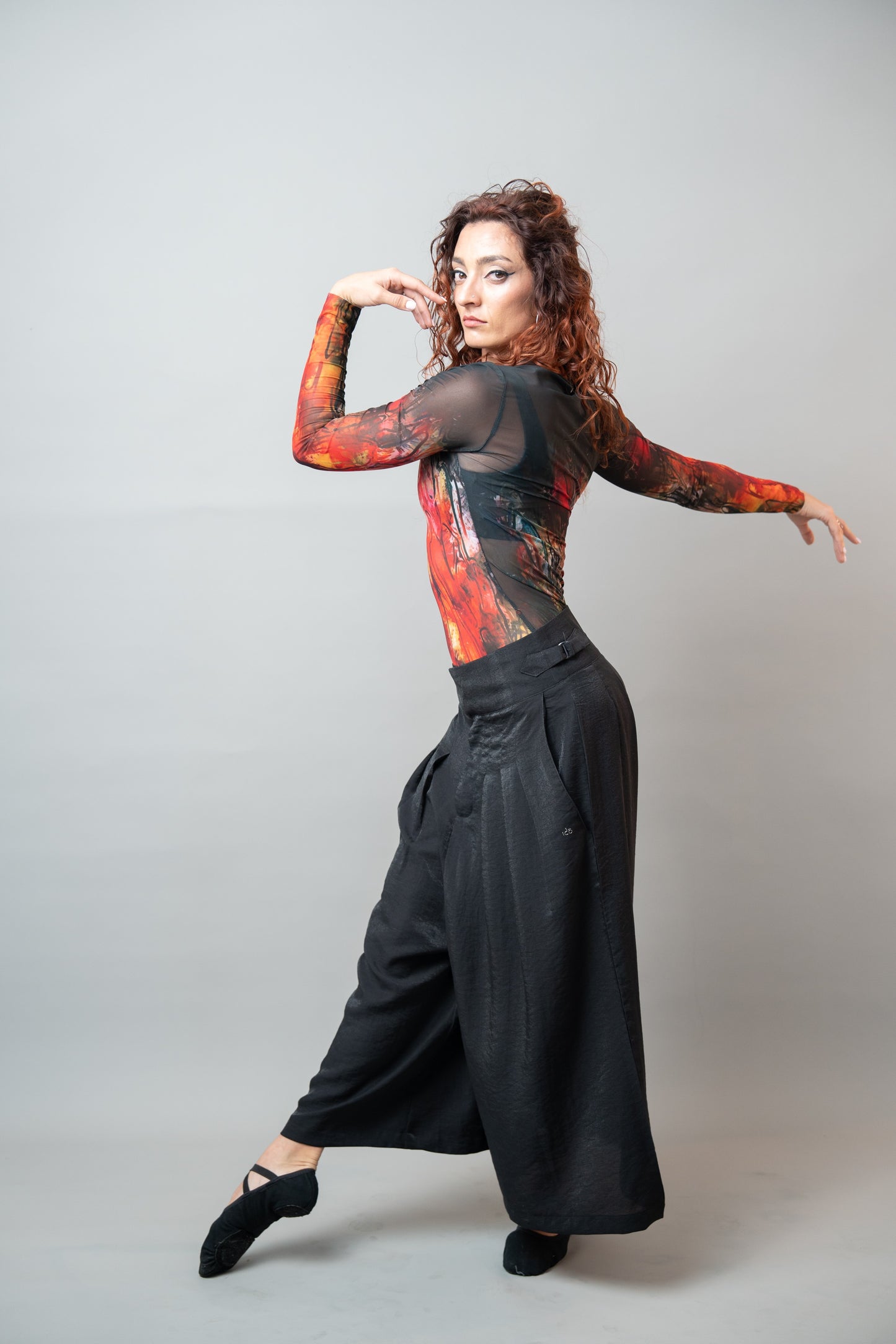 Nia Fierce Bodysuit – Bold, Sheer, Unapologetic