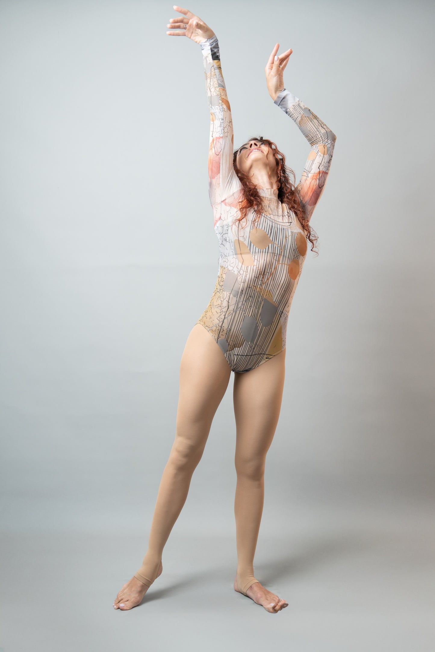 Nia Nature Bodysuit - quiet power, grounded elegance.