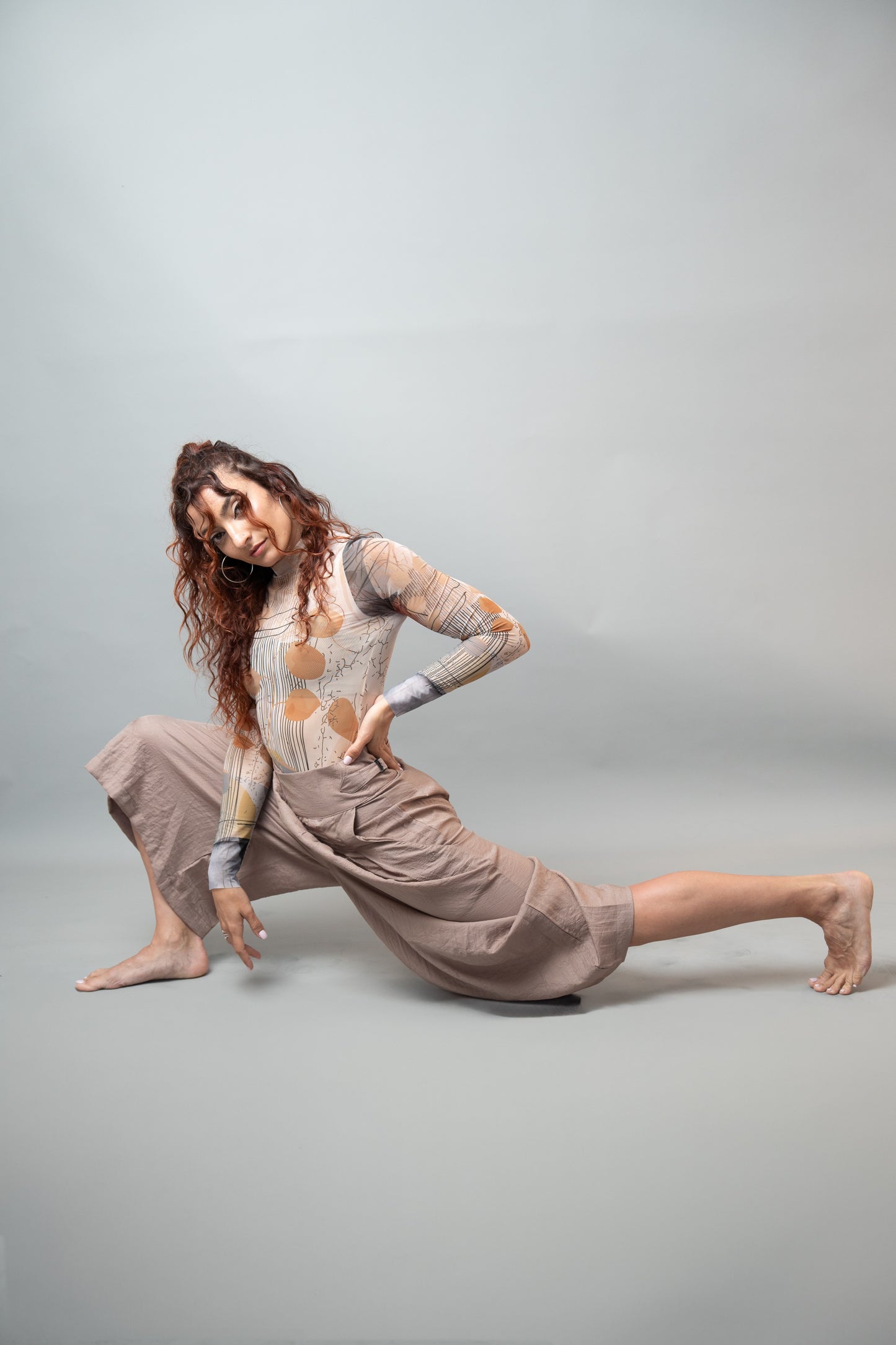 Hakama- Iridescent Linen Pants
