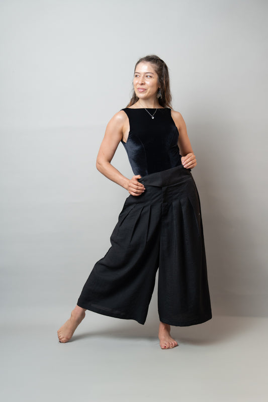 Hakama- Iridescent Linen Pants