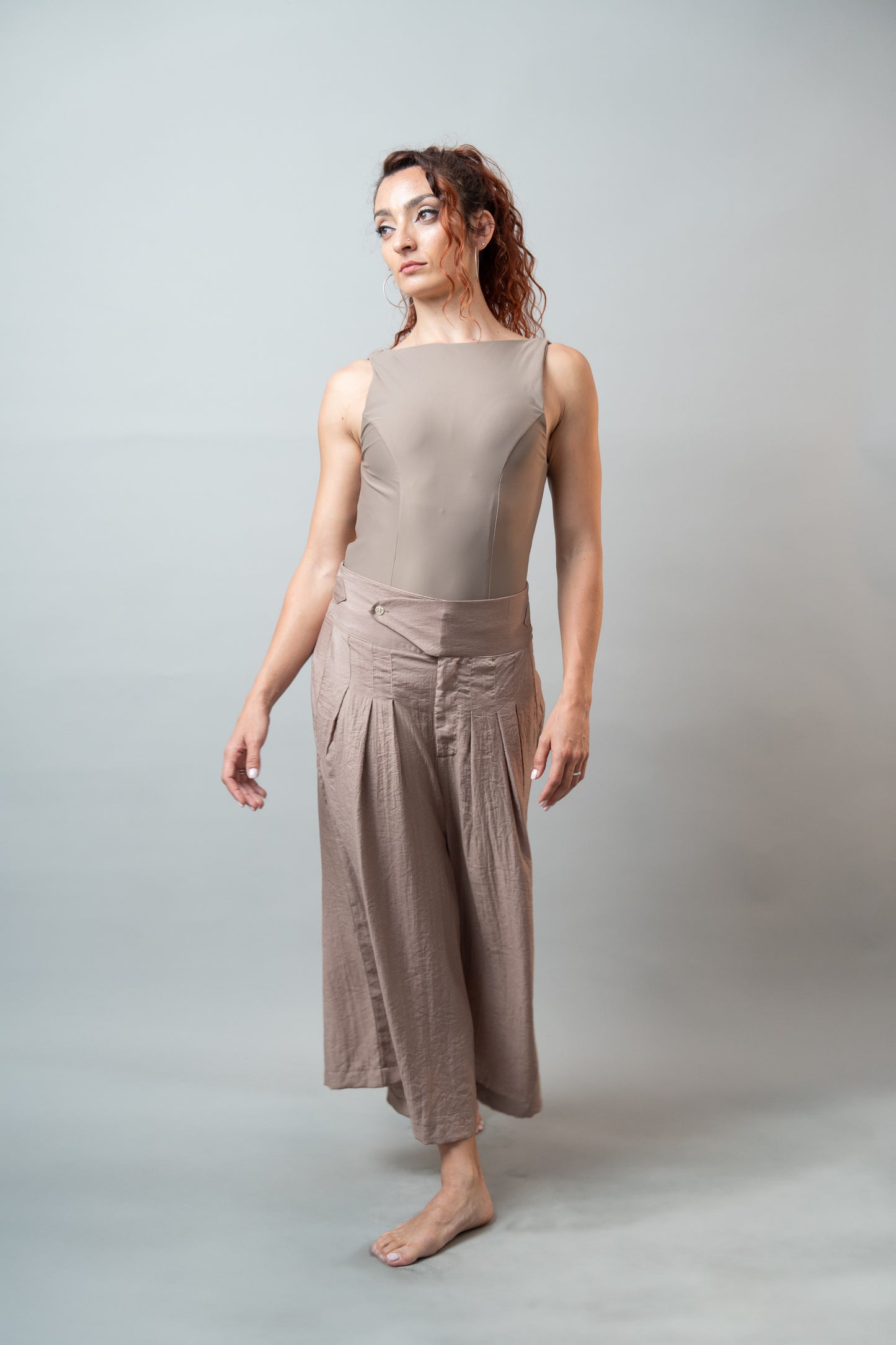 Hakama- Iridescent Linen Pants