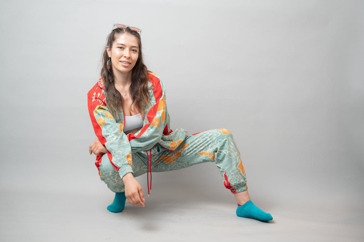 Aleja - Sports Jacket - Retro Bloom Edition