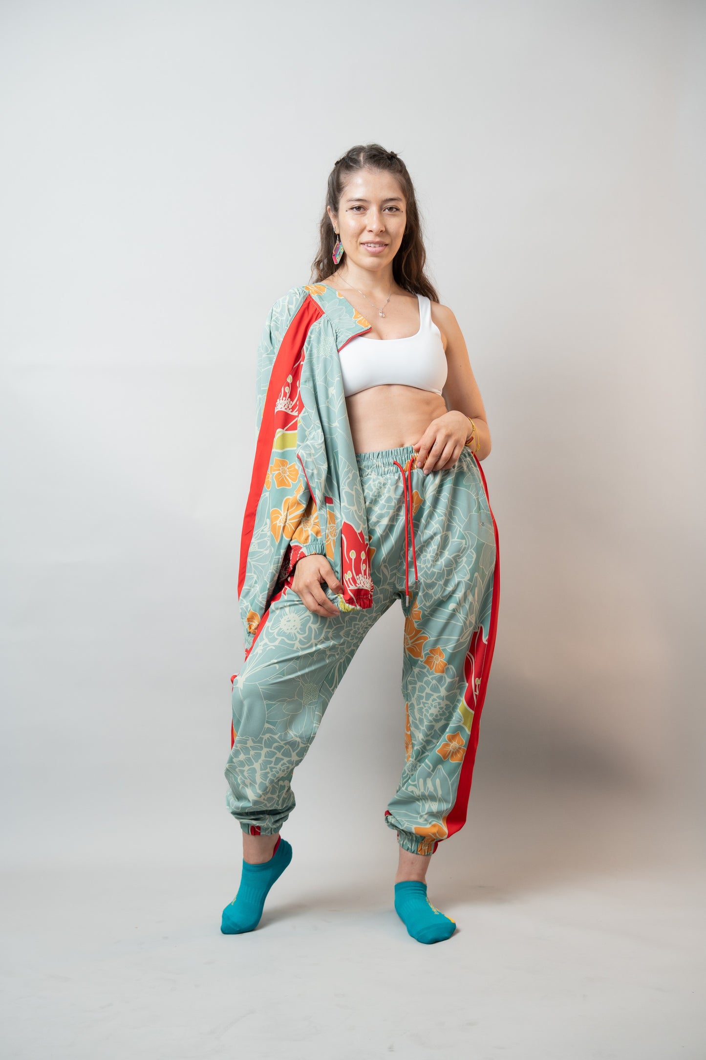 Aleja - Sports Jacket - Retro Bloom Edition