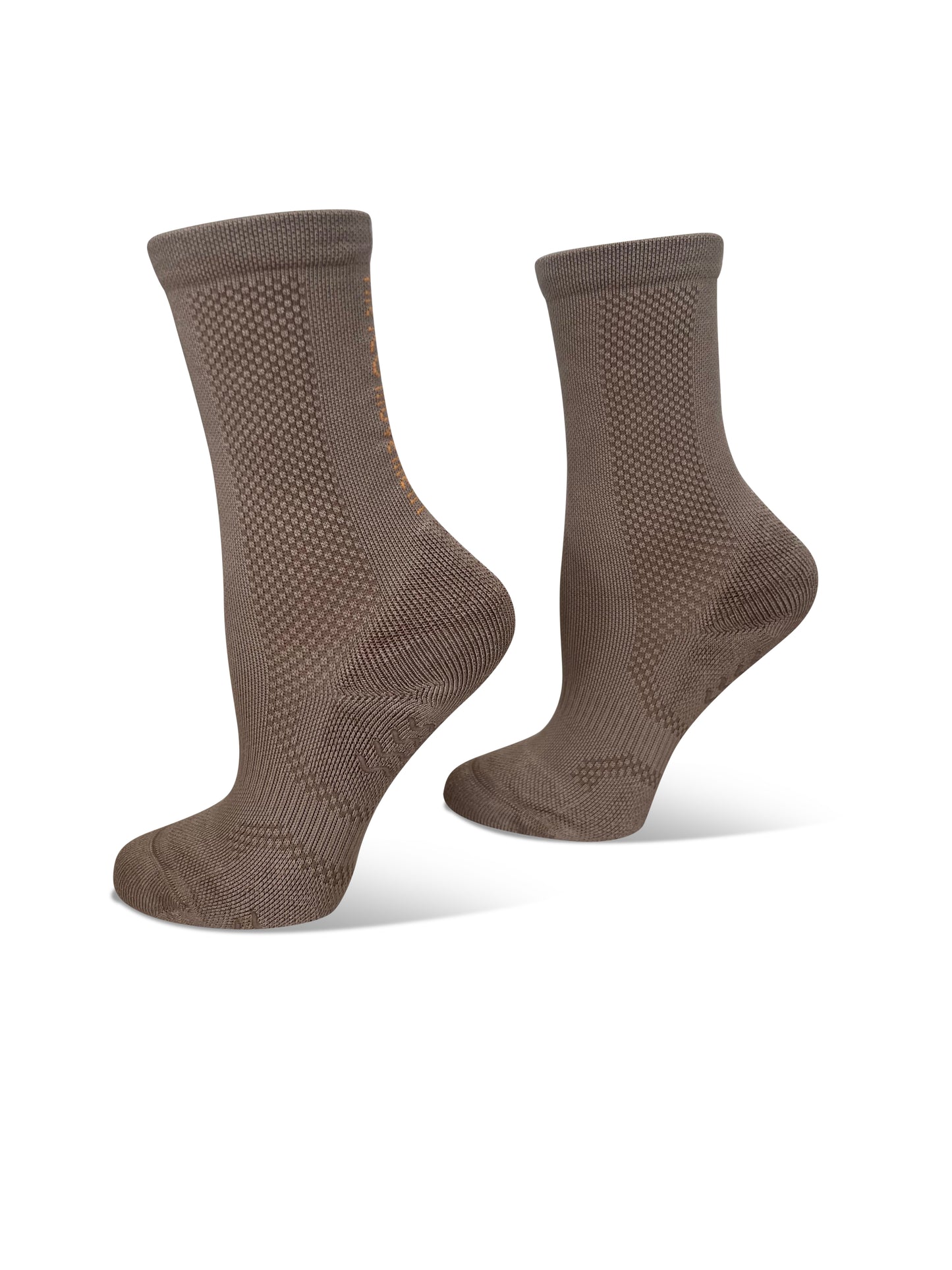 Latte - Dance Grip Socks