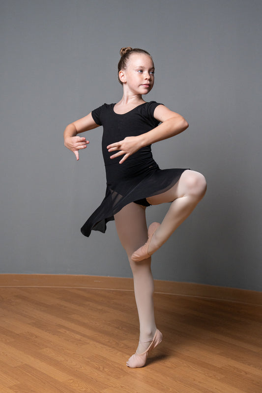 Kids Classic Leotard in Black