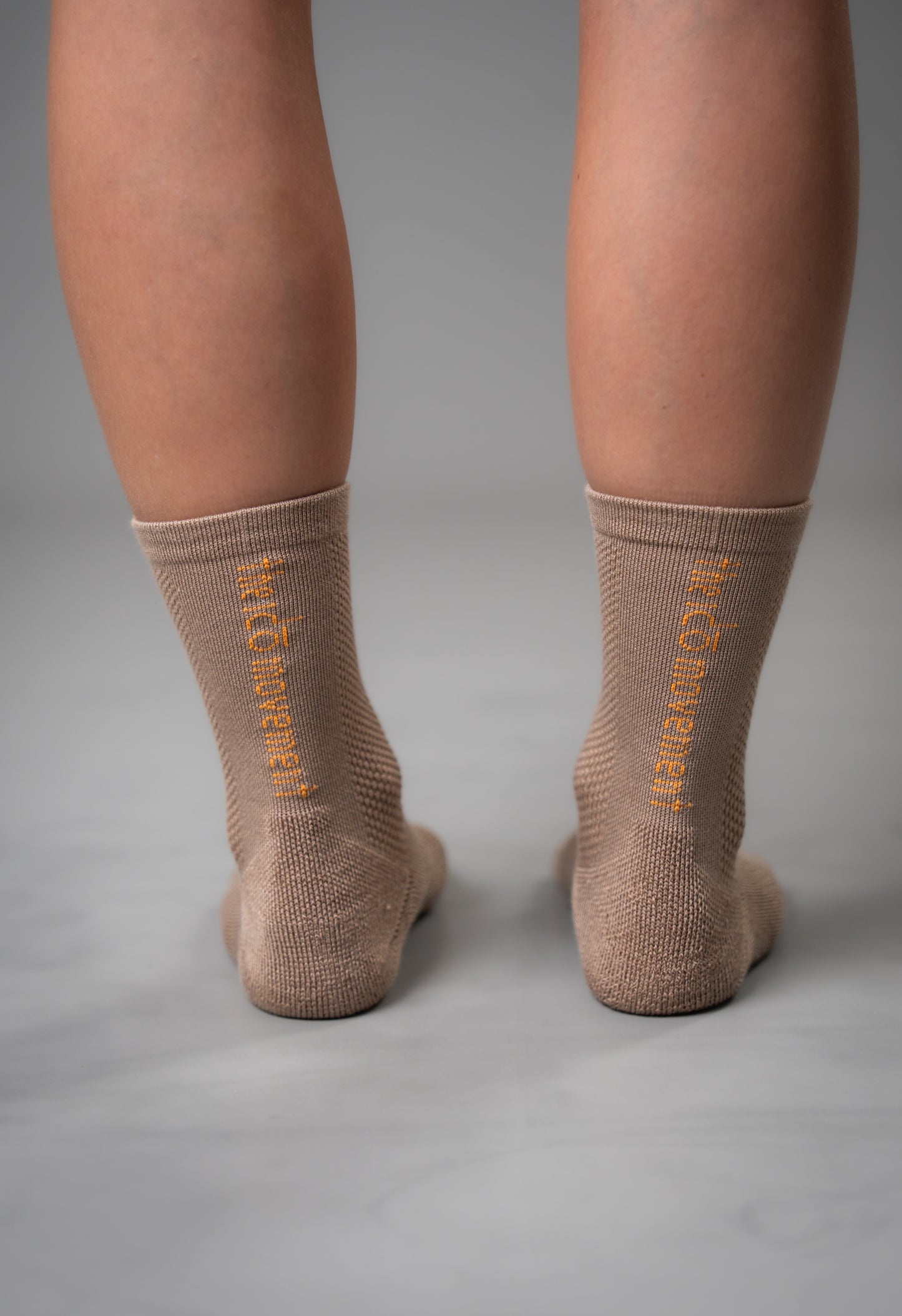 Latte - Dance Grip Socks