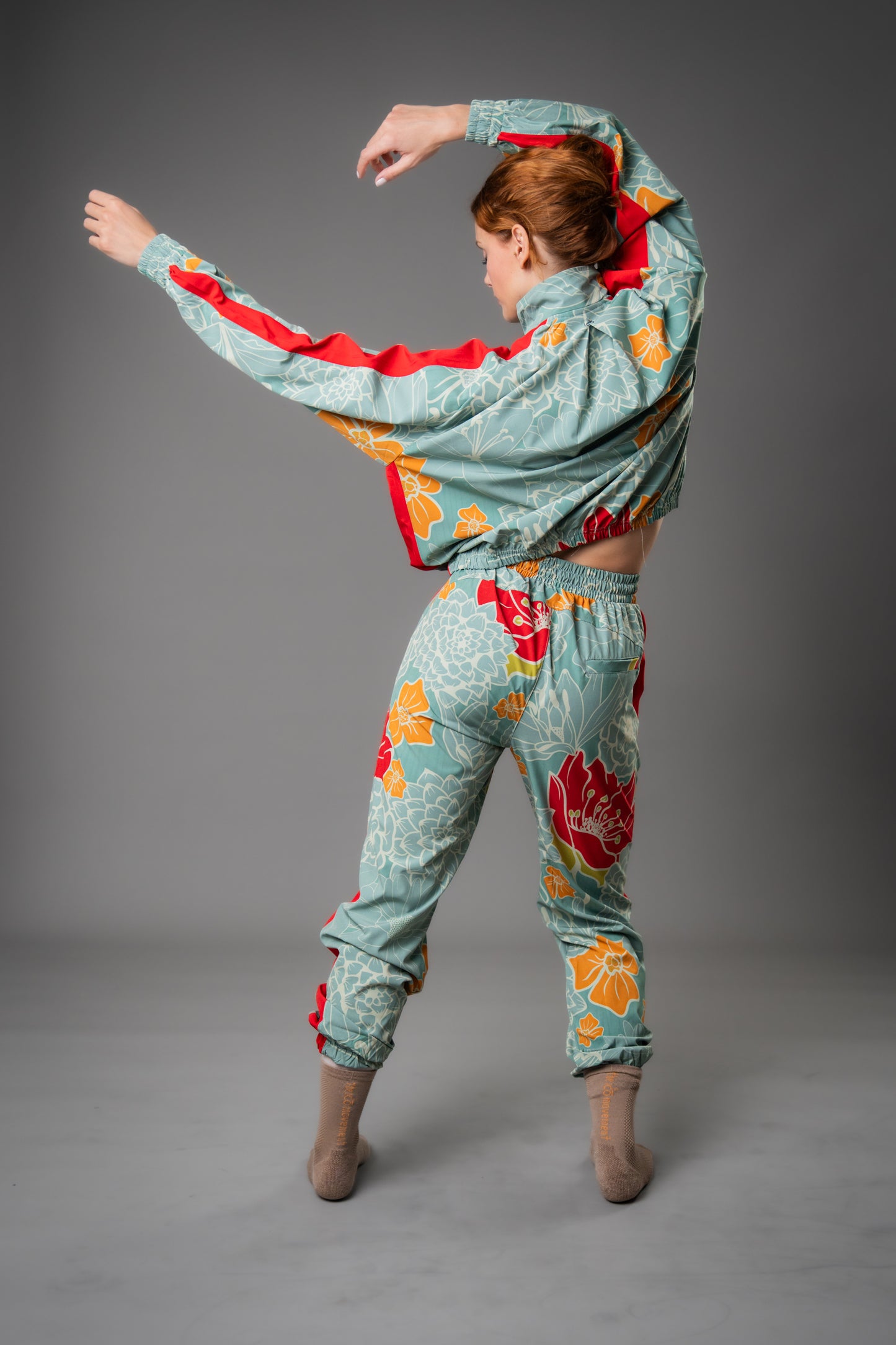 Aleja - Sports UNISEX Jacket - Retro Bloom Edition