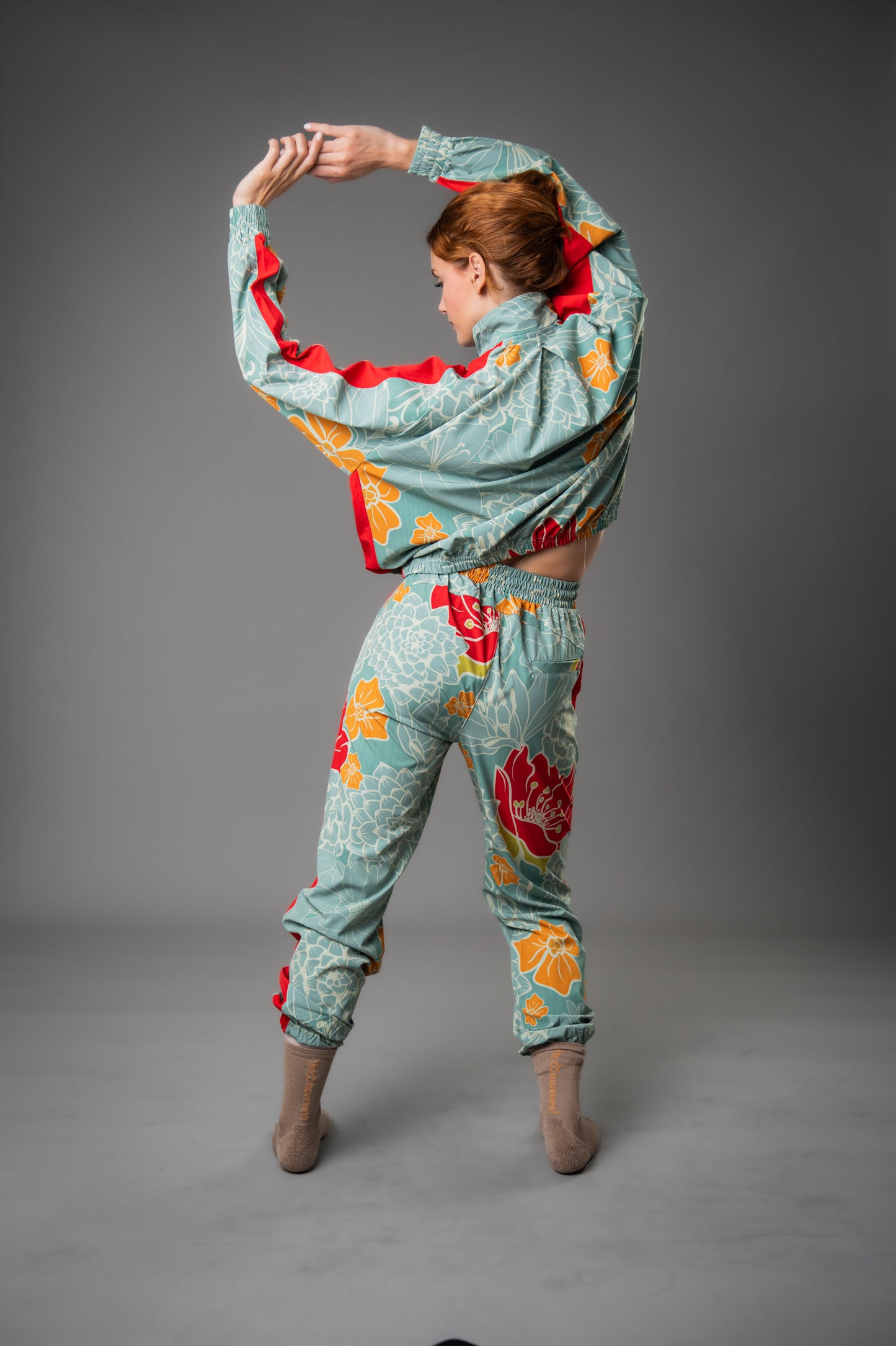Aleja - Sports UNISEX Jacket - Retro Bloom Edition