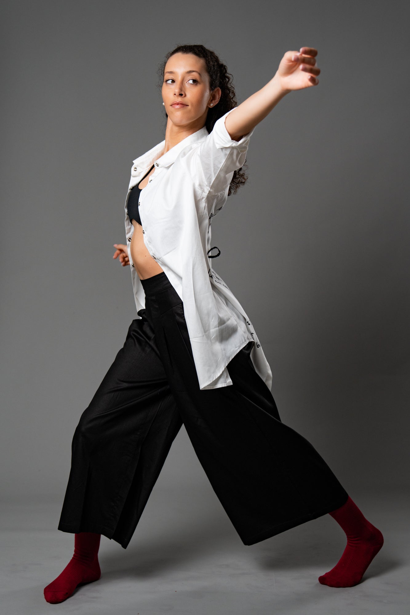 Dear Artist Shirt – Statement Print Shirt | Tailored Movement Fit