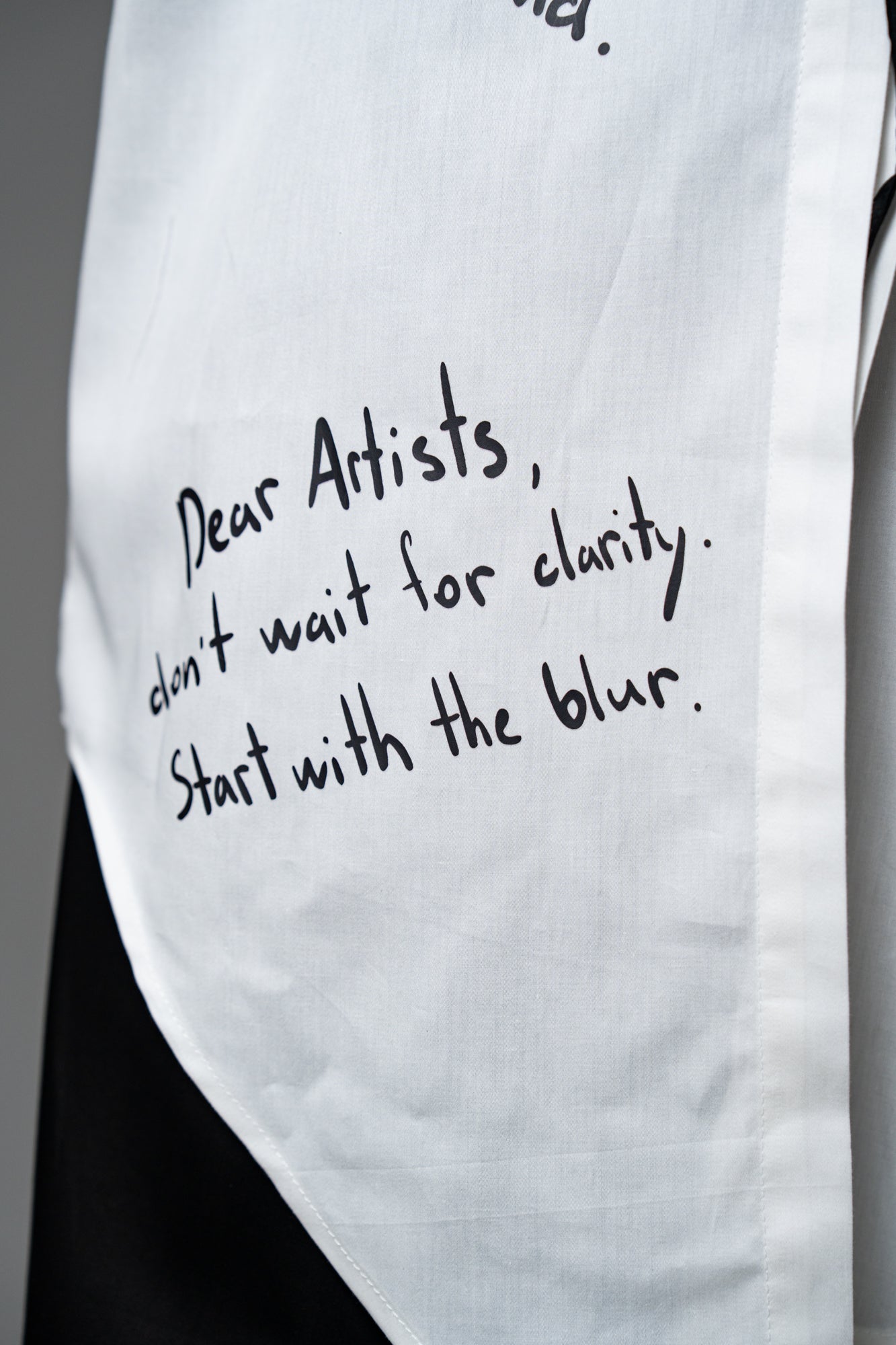 Dear Artist Shirt – Statement Print Shirt | Tailored Movement Fit