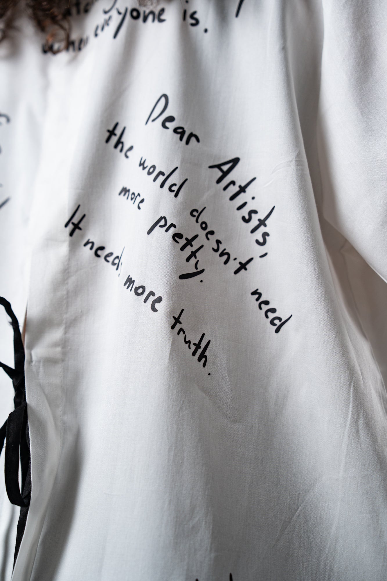 Dear Artist Shirt – Statement Print Shirt | Tailored Movement Fit