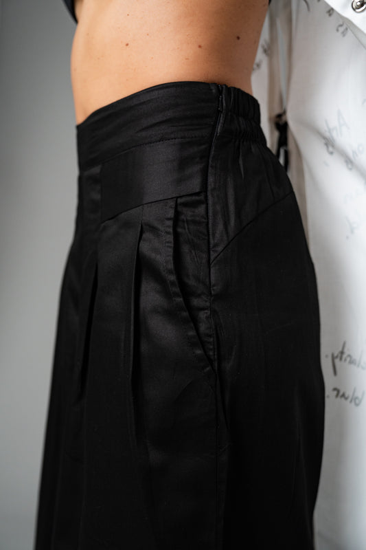 Hikari Flow Pants – 100% Cotton Wide-Leg Movement Pants for Women | Lightweight & Breathable