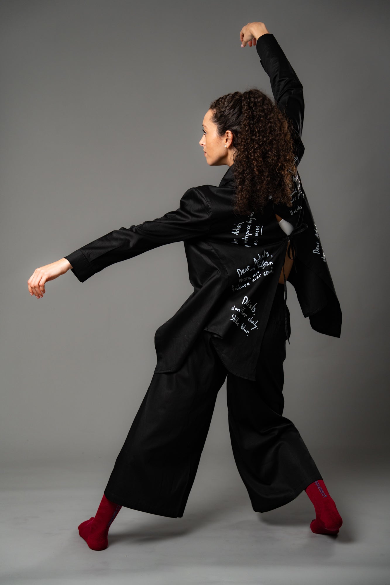 Dear Artist Shirt – Statement Print Shirt | Tailored Movement Fit