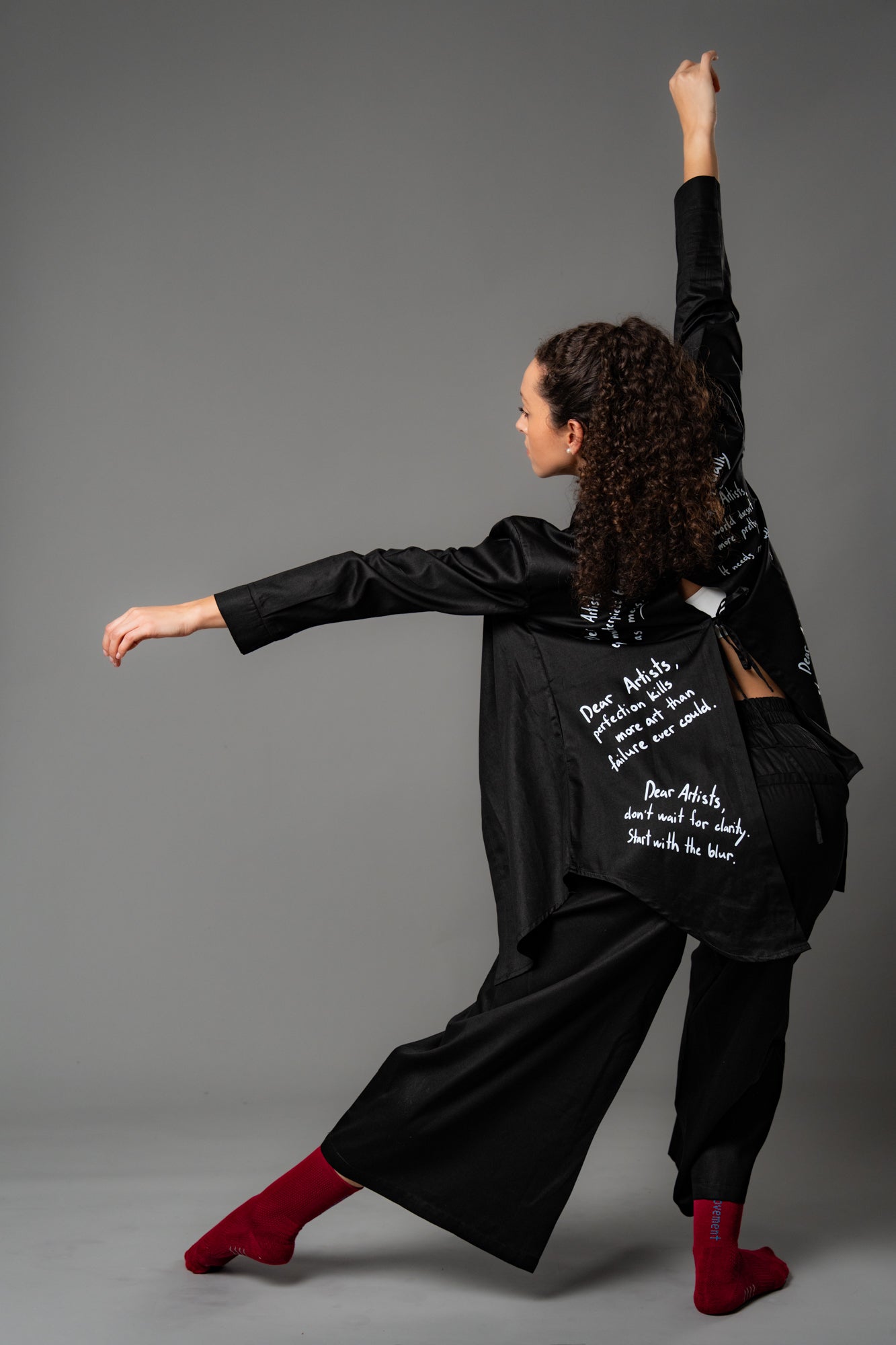 Dear Artist Shirt – Statement Print Shirt | Tailored Movement Fit