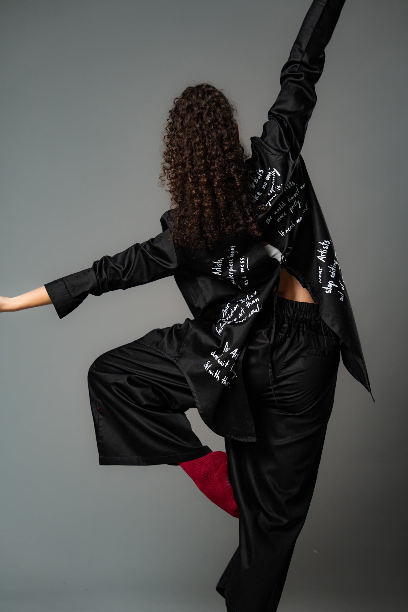 Dear Artist Shirt – Statement Print Shirt | Tailored Movement Fit