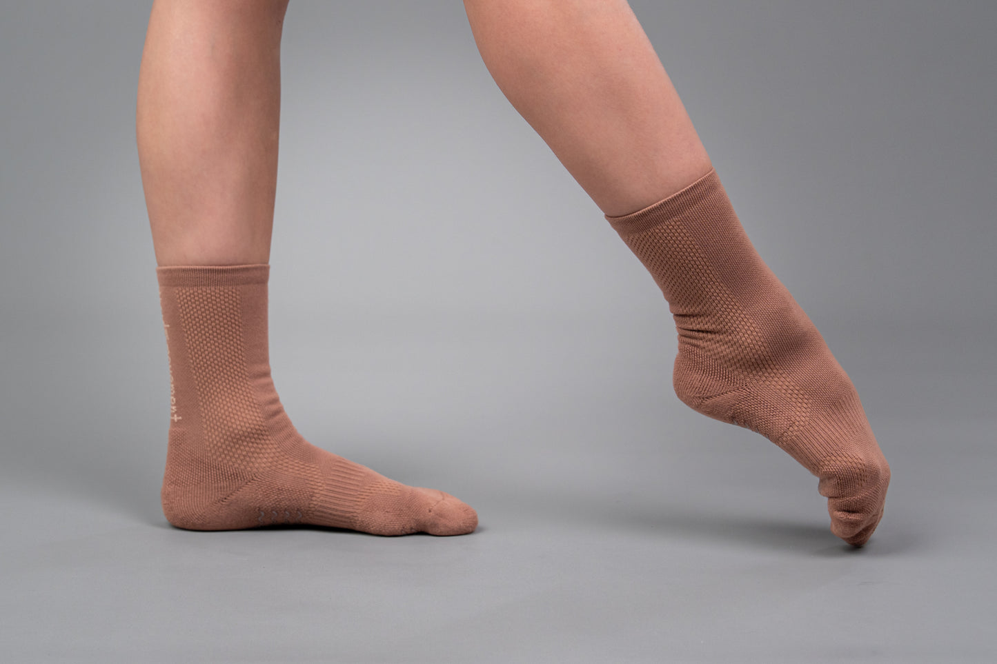Mocha - Dance Grip Socks