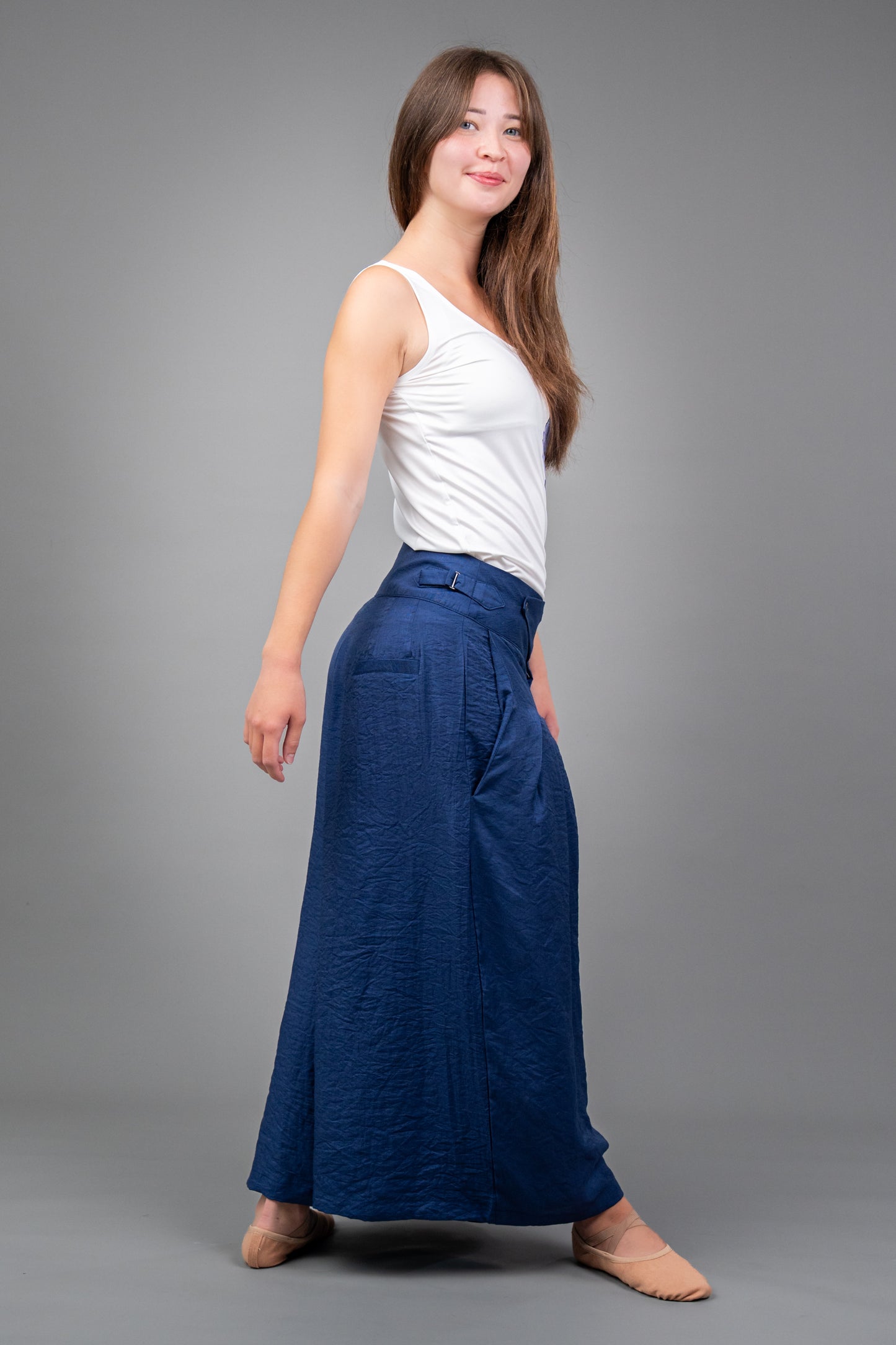 Hakama- Iridescent Linen Pants