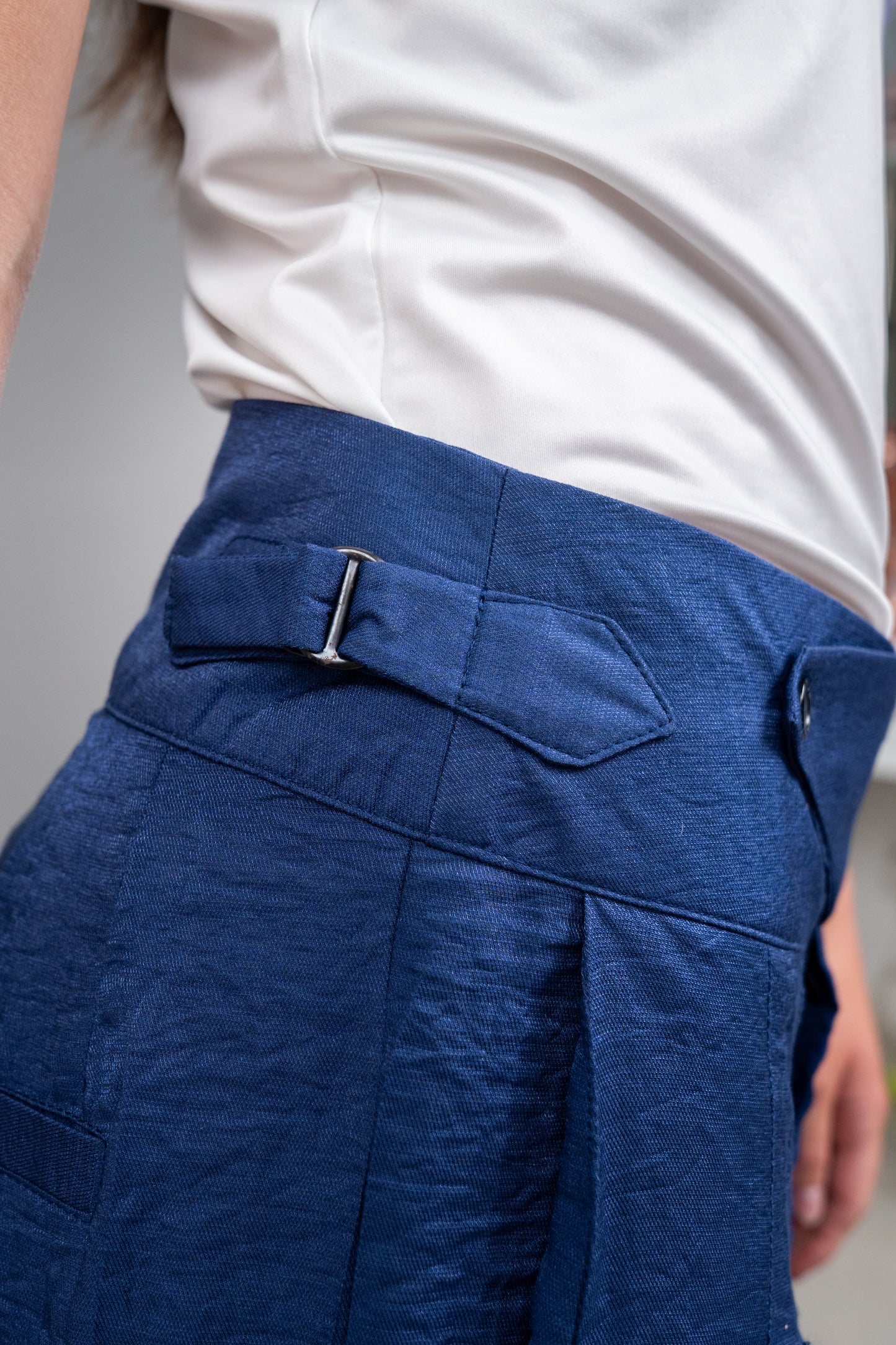 Hakama- Iridescent Linen Pants