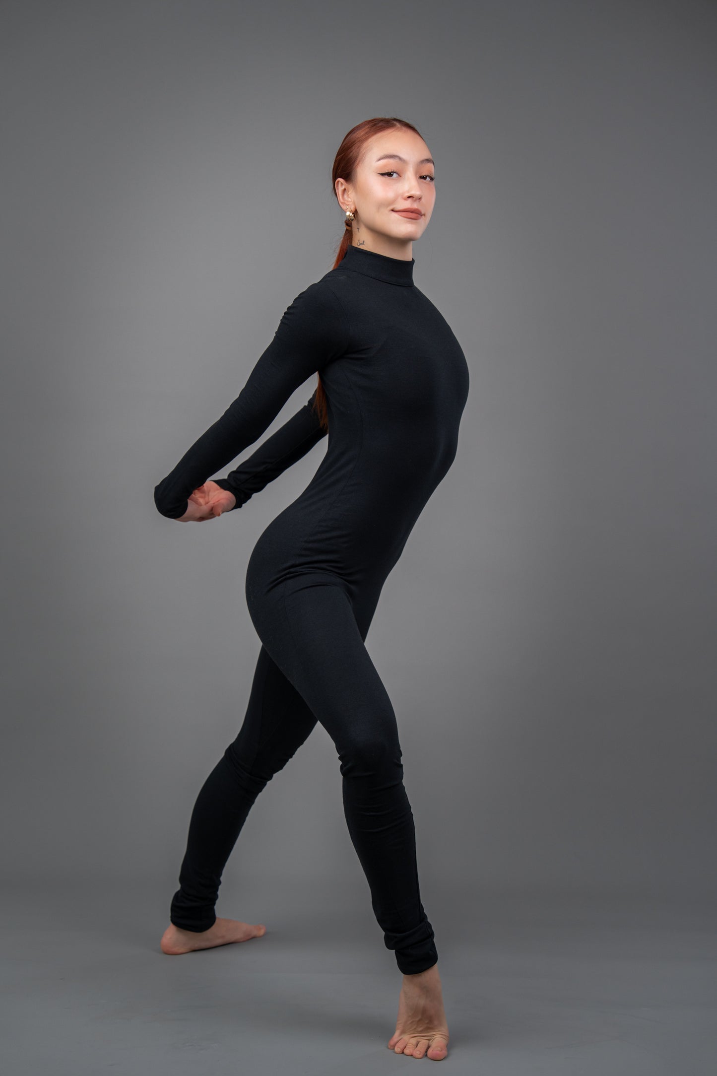 Cotton Full Bodysuit/ Unitard