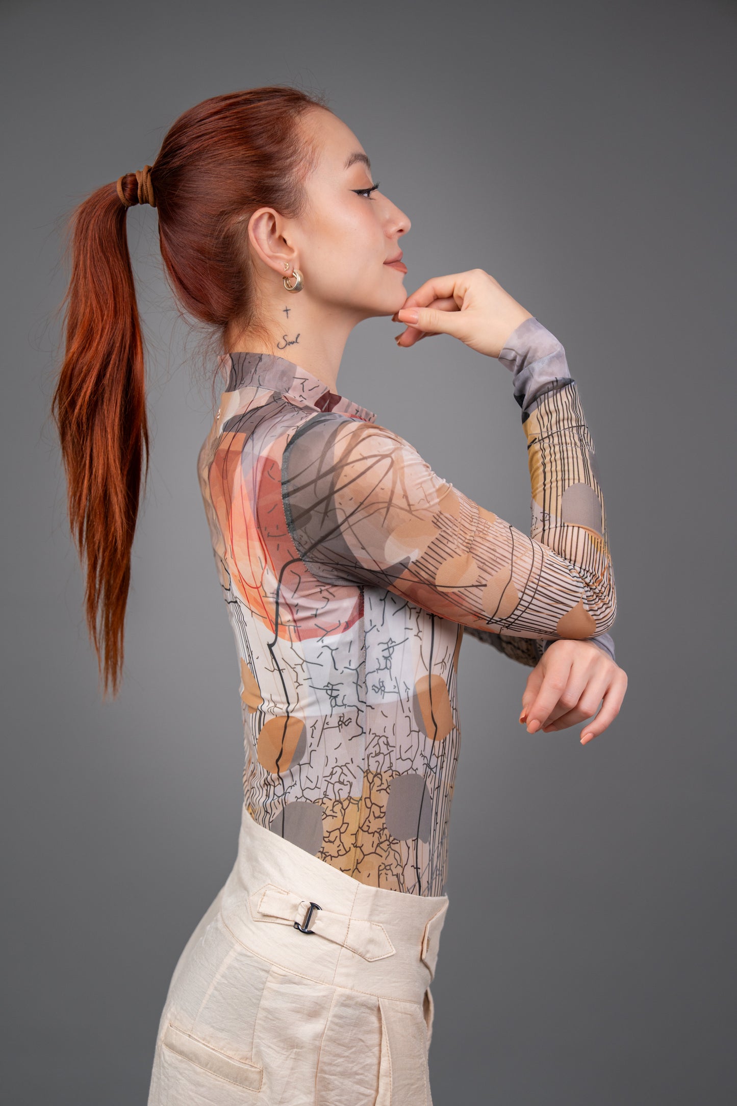 Hakama- Iridescent Linen Pants