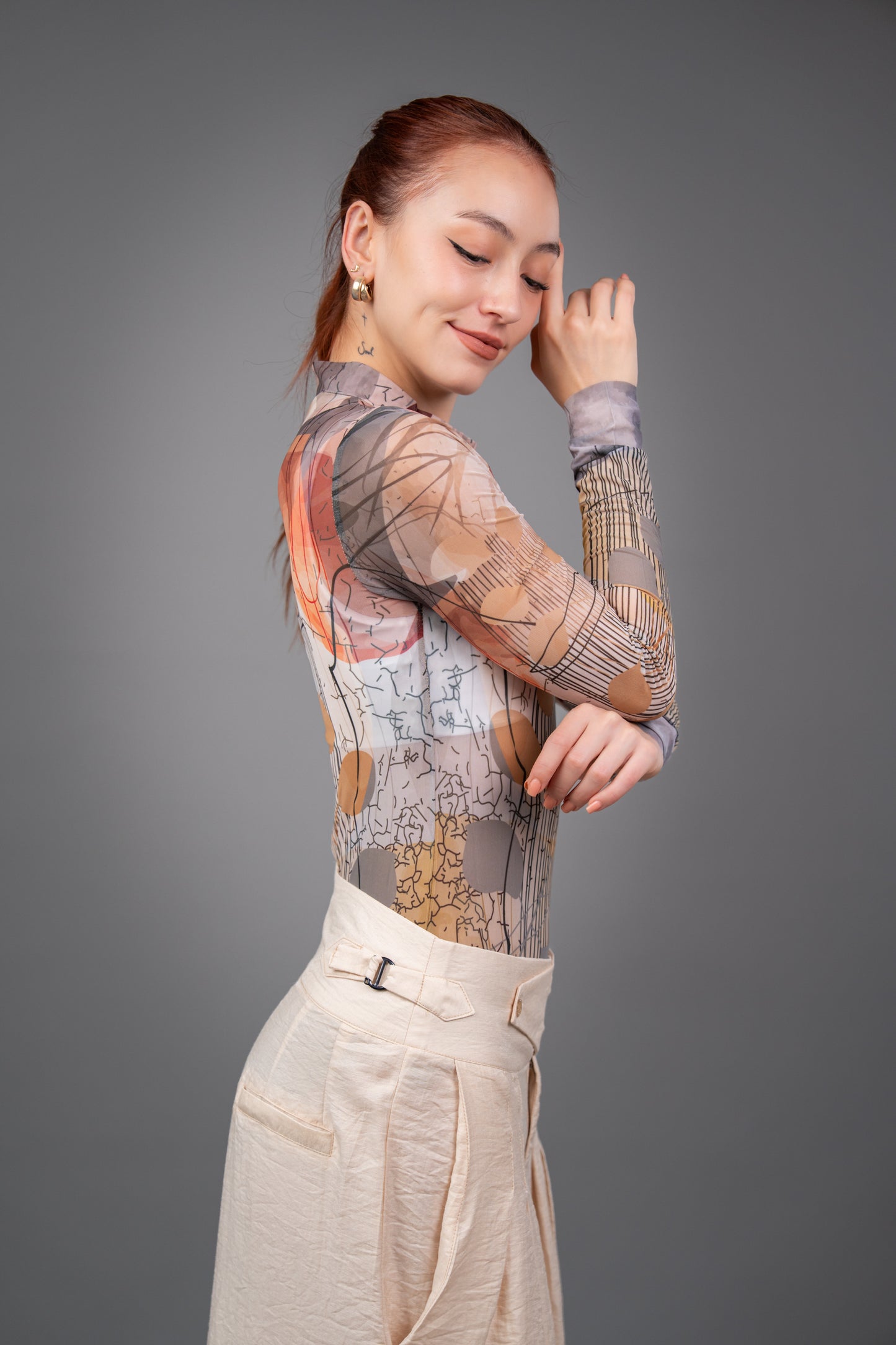 Hakama- Iridescent Linen Pants