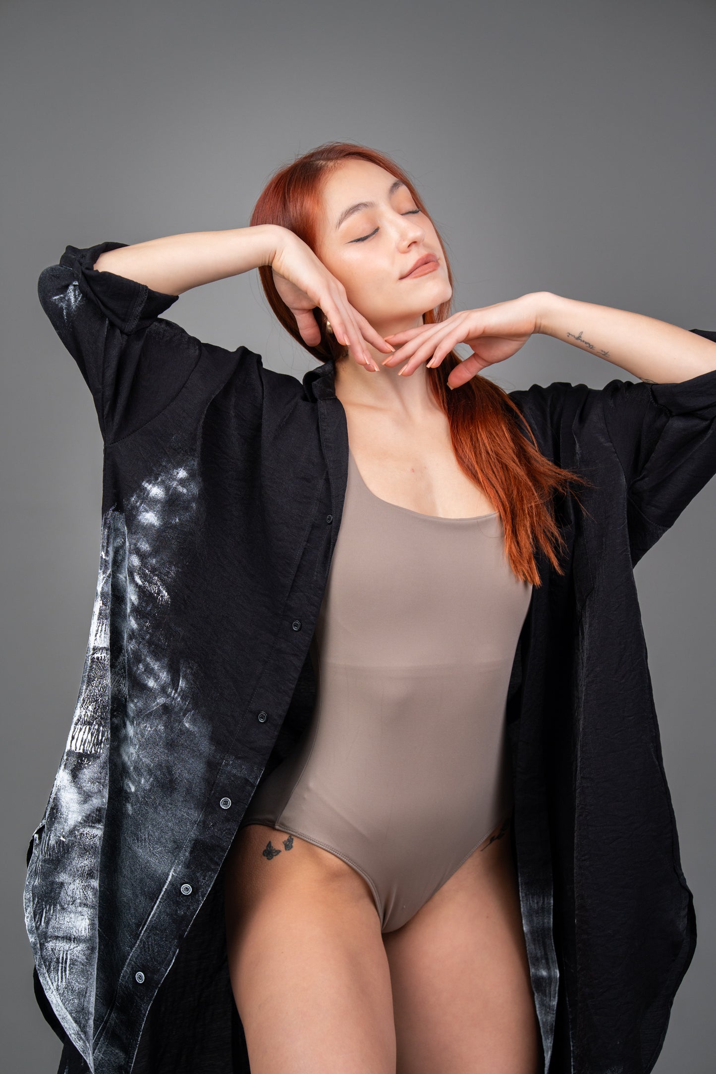 Eclipse Inku - Oversized Linen Shirt