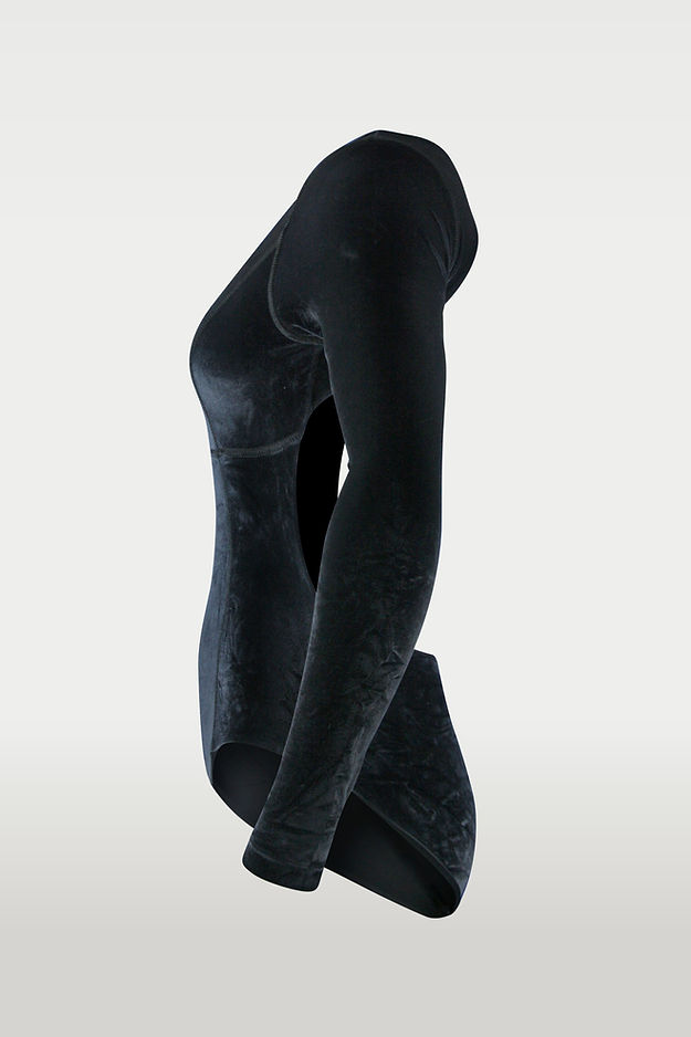 Eli Kuro Velvet Leotard – Italian Stretch Velvet | Sculpting Performance Fit