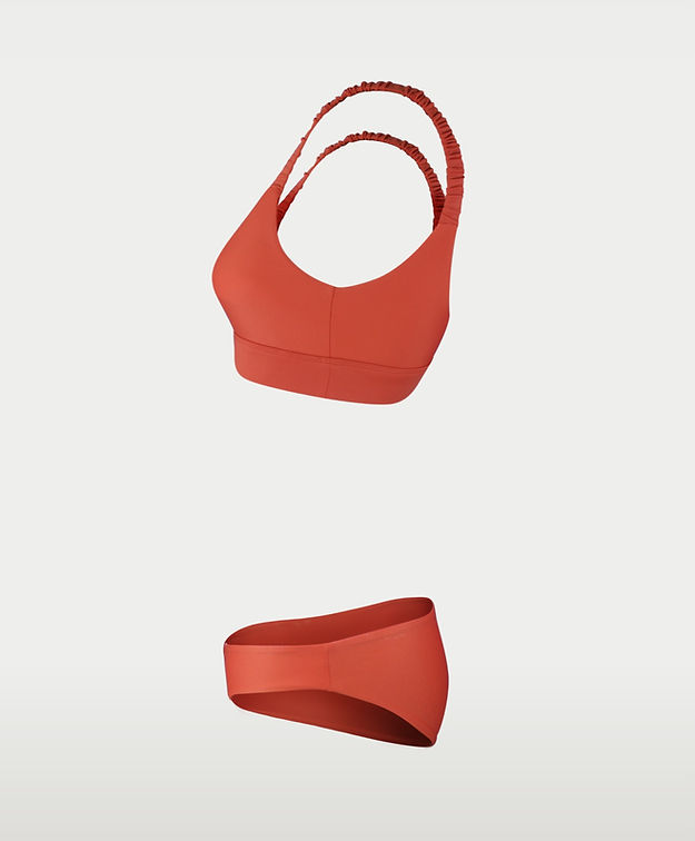 Wujood Coral Activewear Set